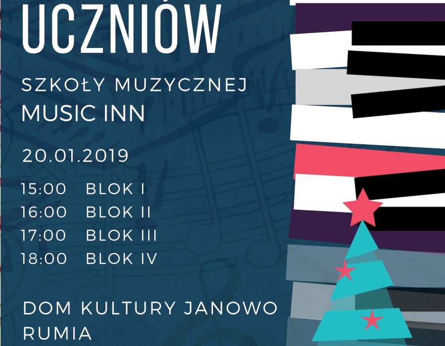 III Koncert Uczniów Music Inn 20.01.2019